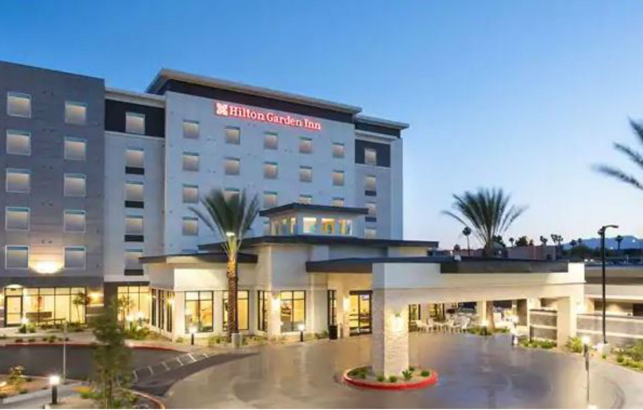 Hilton Garden Inn Las Vegas City Center Exterior foto